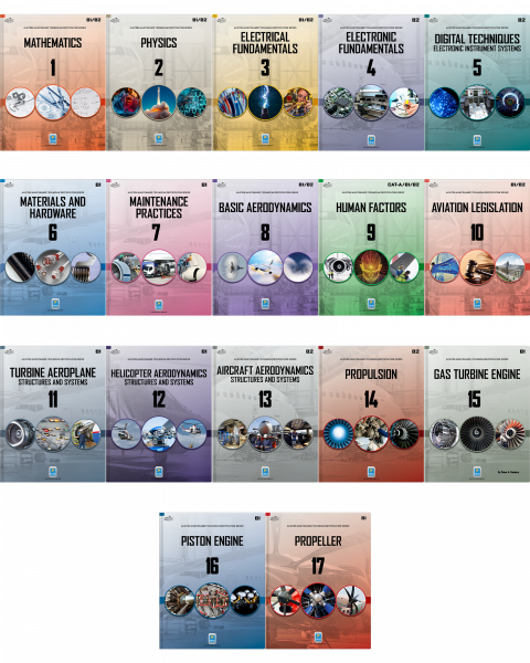 EASA Part 66 B1/B2 Full Library Set